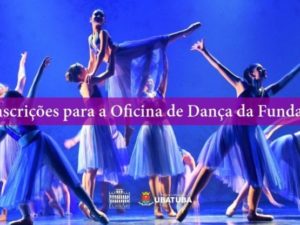 Fundart: rematrícula para oficina de Dança do Ballet inicia hoje,10