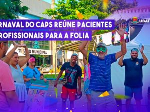 Carnaval do CAPS reúne pacientes e profissionais para a folia