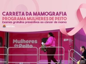 Ubatuba recebe carreta da mamografia na próxima semana