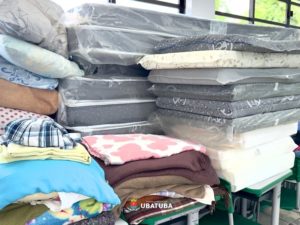 Ubatuba recebe kits para atender desalojados pelas chuvas do fim de semana