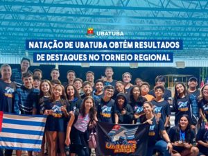Natação de Ubatuba se destaca em Torneio Regional