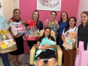Primeiro bebê da Semana do Bebê 2025 nasce na Santa Casa de Ubatuba