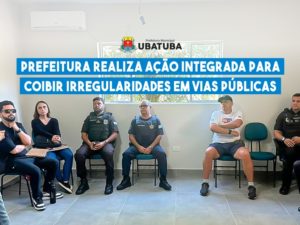 Prefeitura realiza ação para coibir irregularidades em vias públicas