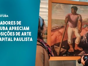 Educadores de Ubatuba apreciam exposições de arte na capital paulista