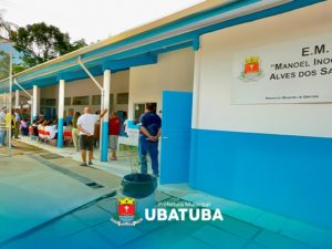 Prefeitura entrega reforma da E.M. Manoel Inocêncio Alves dos Santos