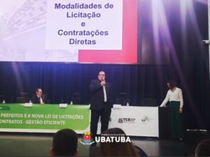 Prefeitura de Ubatuba participa de curso sobre Lei de Licitações