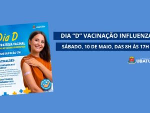 Ubatuba terá Dia D de Vacinação contra a Influenza no sábado, 10