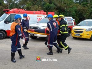 Ubatuba sedia simulação de resgate com múltiplas vítimas
