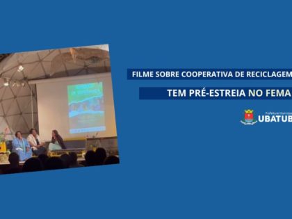 Filme sobre cooperativa de reciclagem tem pré-estreia no FEMA
