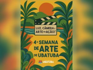 Semana de Arte 2025 de Ubatuba destaca o cinema como tema