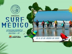 Medicina do Surfe ganha força no Brasil com simpósio em Ubatuba