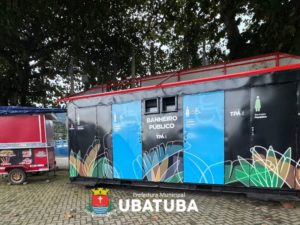 Ubatuba inicia instalação de banheiros públicos nas praias com recursos da TPA