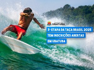 3ª etapa da Taça Brasil 2025 tem inscrições abertas em Ubatuba