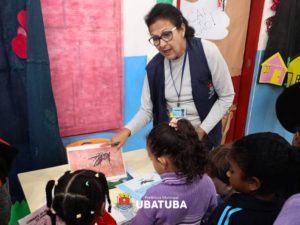 Educação lúdica contra a dengue chega à EMEI do Bela Vista