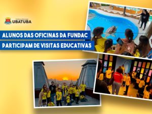 Alunos das oficinas da Fundac participam de visitas educativas