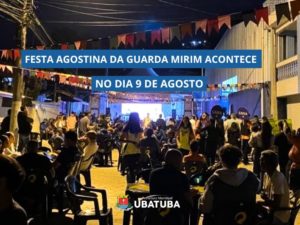 Festa Agostina da Guarda Mirim acontece no dia 9 de agosto
