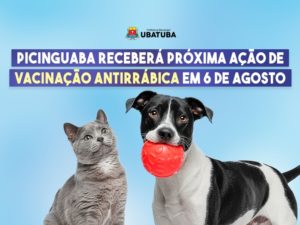 Picinguaba receberá próxima ação de vacinação antirrábica em 6 de agosto