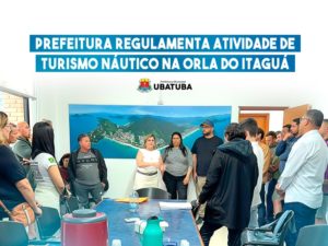 Prefeitura regulamenta atividade de turismo náutico na orla do Itaguá