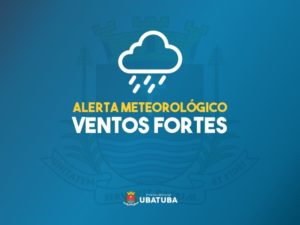 Frente fria provoca ventos e chuva moderada nas próximas horas em Ubatuba