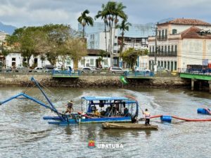 Após duas décadas, prefeitura inicia desassoreamento do Rio Grande