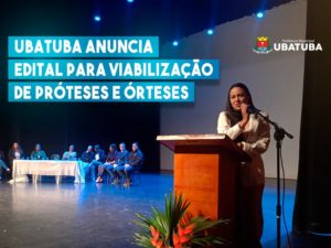 Ubatuba anuncia edital para viabilização de próteses e órteses