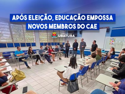 Após eleição, Educação empossa novos membros do CAE