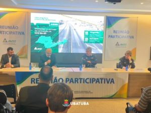 Ubatuba participa de reuniões da ANTT sobre concessão da BR-101