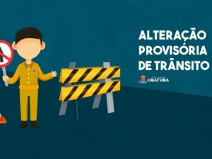 Via central terá interdição durante a manhã de quarta-feira, 10