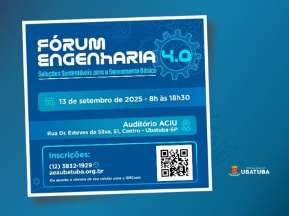 Fórum Engenharia 4.0 promove diálogo sobre saneamento básico