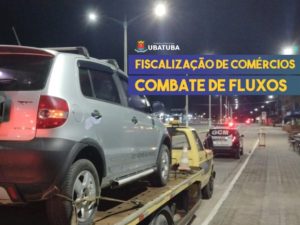 Operação conjunta de fiscalização verifica comércios e combate fluxos