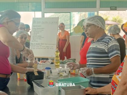 Oficina ensina receitas para pacientes do Núcleo Oncológico