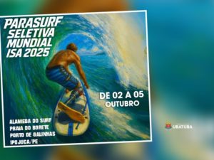 Jovem de Ubatuba disputa Brasileiro de Parasurf em Pernambuco