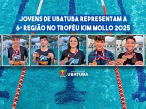Jovens de Ubatuba representam a 6ª Região no Troféu Kim Mollo 2025