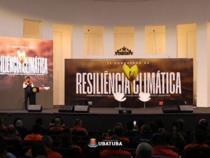 Defesa Civil de Ubatuba participa de congresso sobre resiliência climática