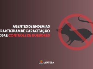 Endemias participa de capacitação sobre controle de roedores
