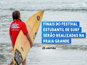 Finais do Festival Estudantil de Surf serão realizadas na Praia Grande
