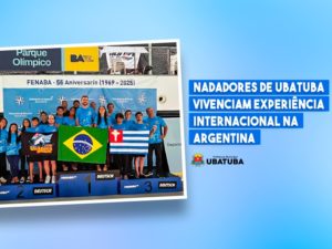 Nadadores de Ubatuba vivenciam experiência internacional na Argentina