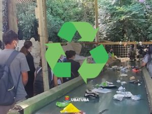 “Caminho do Lixo” aproxima alunos da realidade da reciclagem em Ubatuba