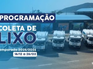 Preparativos para temporada: coleta de lixo terá cronograma ampliado em Ubatuba