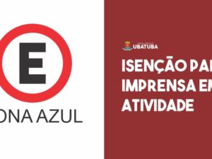 Ubatuba isenta veículos de imprensa da taxa de estacionamento rotativo