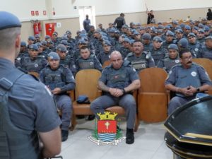 Apresentação do efetivo marca início da Operação Verão em Ubatuba