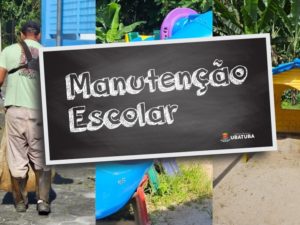 Escolas municipais passam por manutenção preventiva nas férias