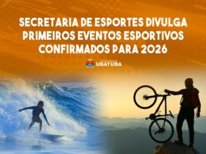 Secretaria de Esportes divulga primeiros eventos esportivos confirmados para 2026