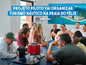 Projeto piloto vai organizar turismo náutico na Praia do Félix