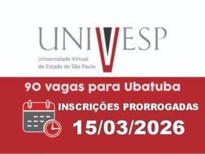 Inscrições da Univesp são prorrogadas até domingo, 15