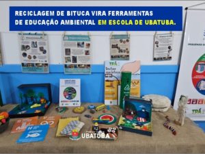 Reciclagem de bitucas vira ferramenta de educação ambiental