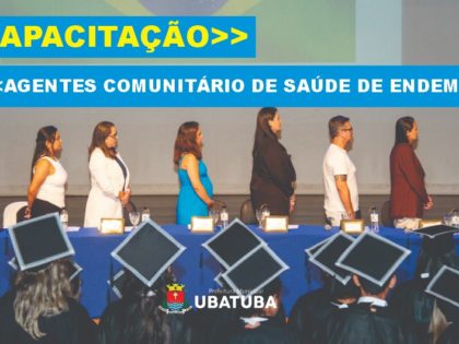 Prefeitura forma 60 agentes de saúde e de combate a endemias