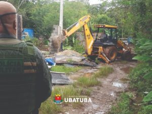 Polícia Ambiental autua intervenções irregulares às margens do Rio Tabatinga