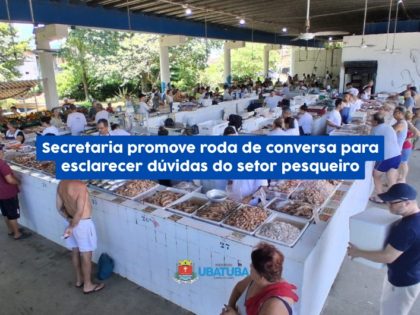 Secretaria promove roda de conversa para setor pesqueiro