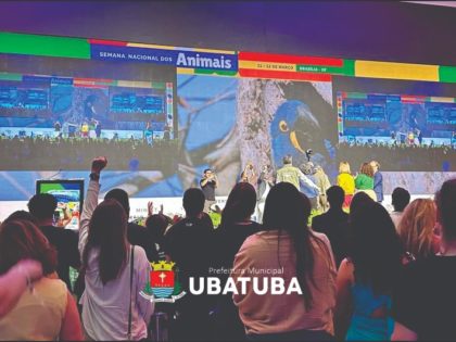Semana Nacional dos Animais: Ubatuba marcou presença em evento no DF